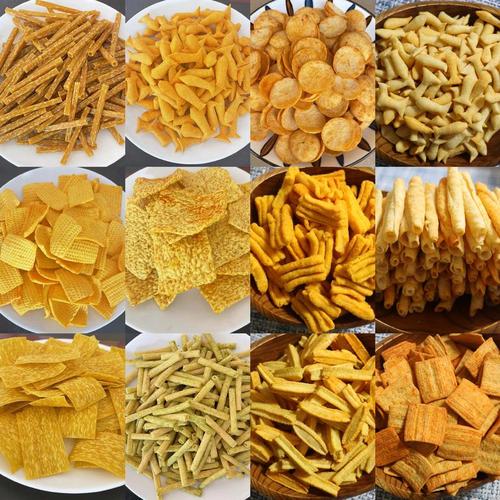 廠家直銷現批發零售 小麻花、小米鍋巴、妙脆角、蔬菜卷，多款膨化食品一站購齊